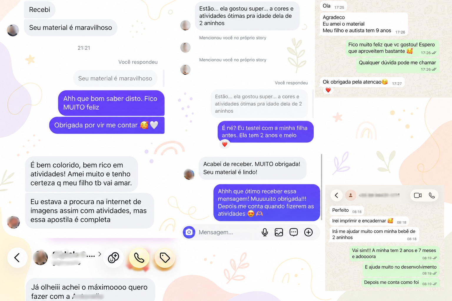 Depoimentos reais sobre o Crescer Descobrindo